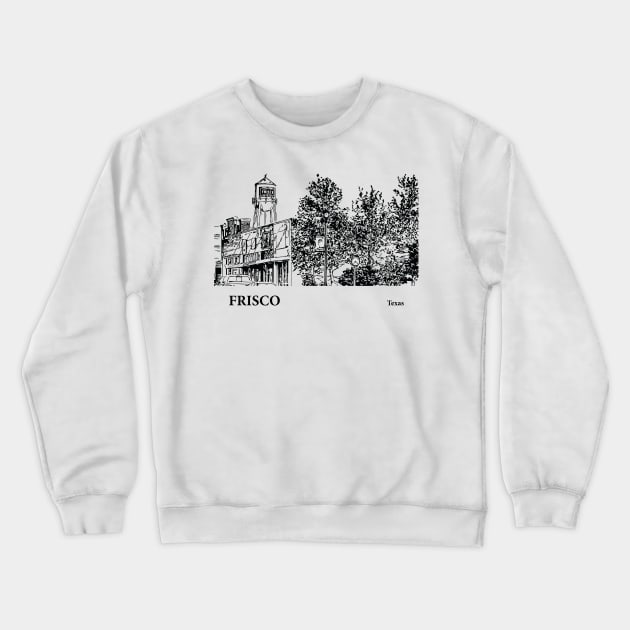 Frisco - Texas Crewneck Sweatshirt by Lakeric